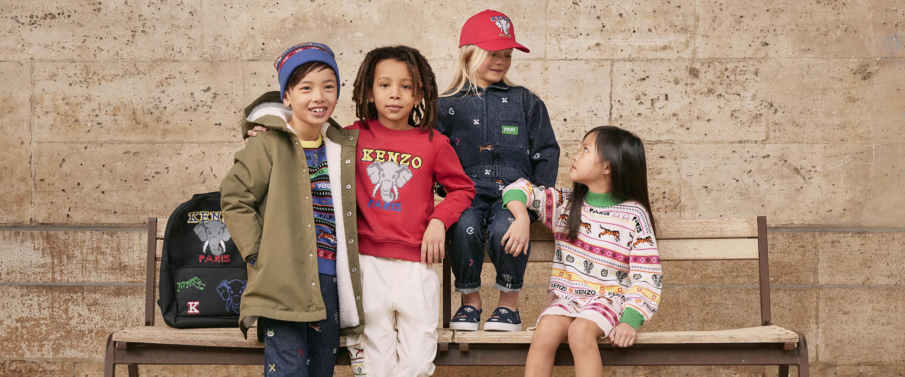 Kenzo outlet kids coat